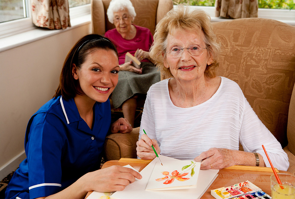 Healthcare professionals collaborating